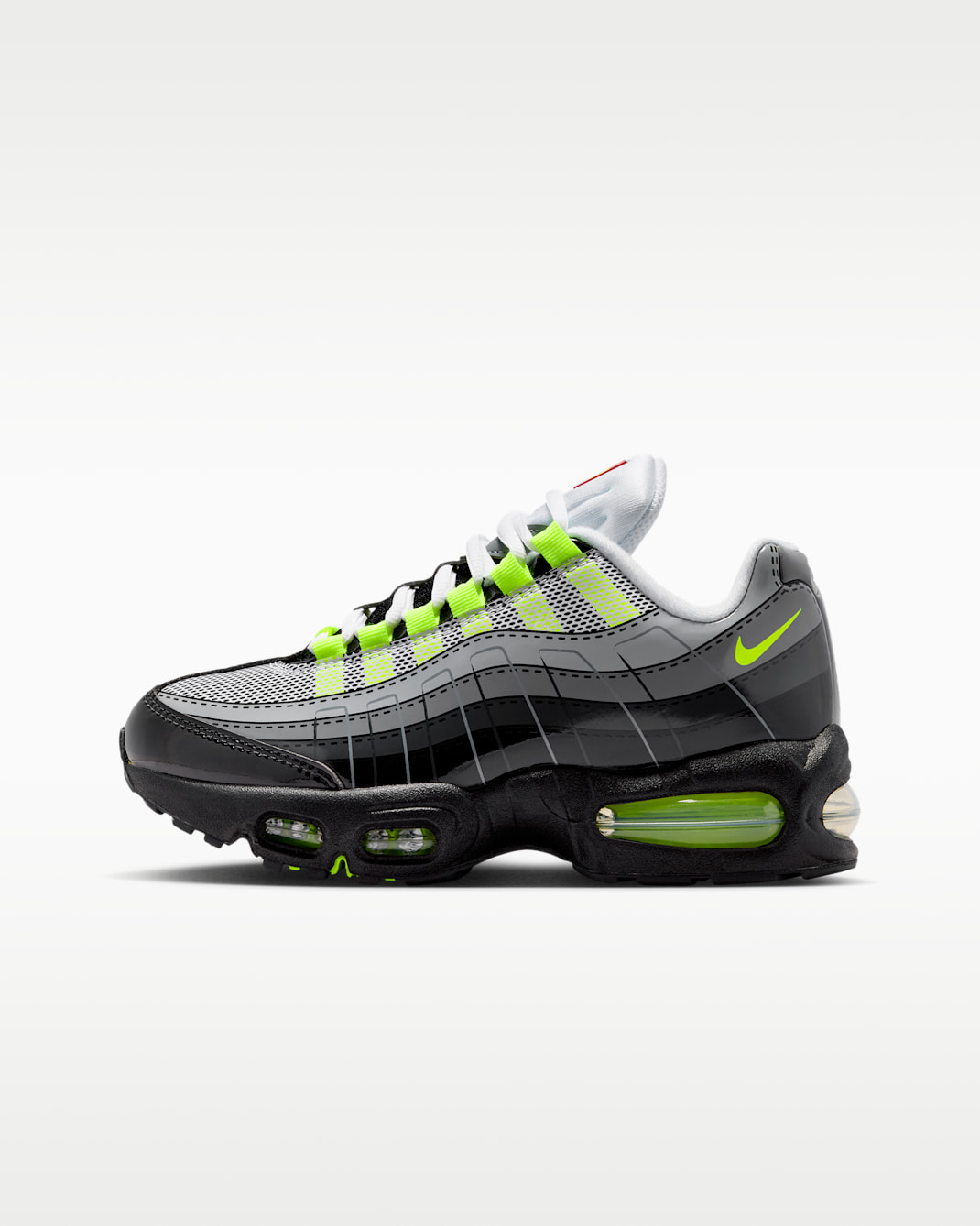 Nike Air Max 95 x LEGO® Collection Older Kids' Shoes - Black/Dark Smoke Grey/Smoke Grey/Metallic Silver