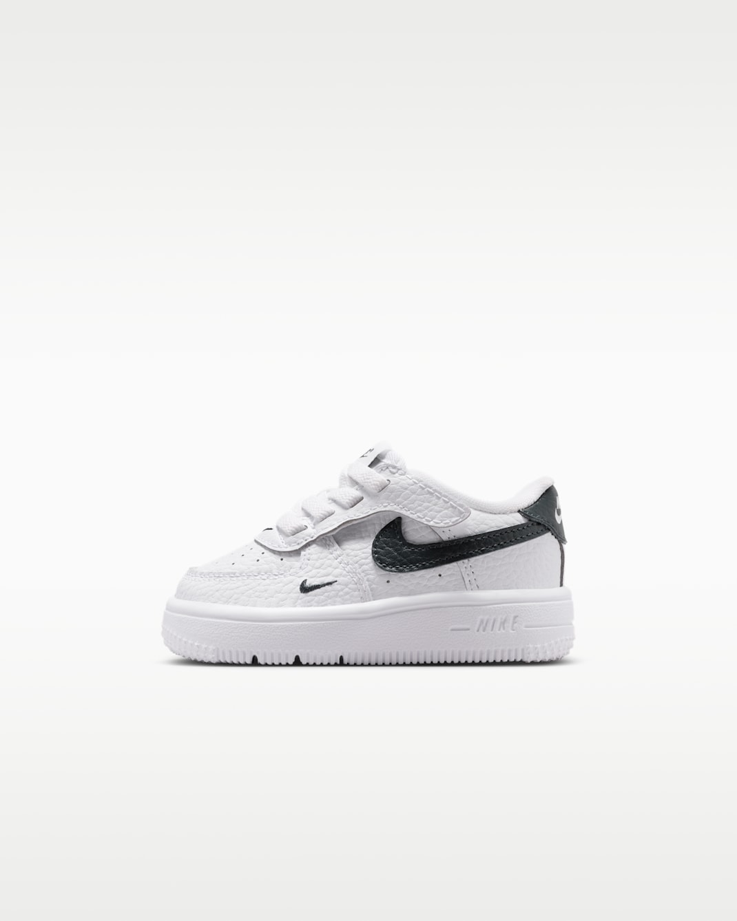 Nike Force 1 Low EasyOn Baby/Toddler Shoes - White/Seaweed