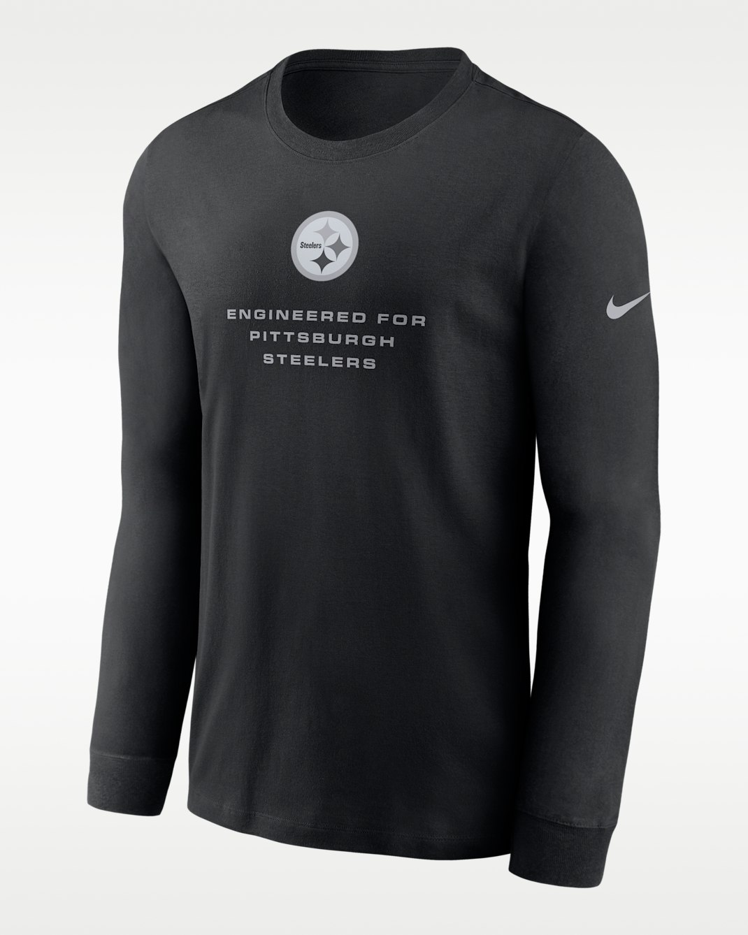 Pittsburgh Steelers Team Issue Men's Nike Dri-FIT NFL Long-Sleeve T-Shirt - Black