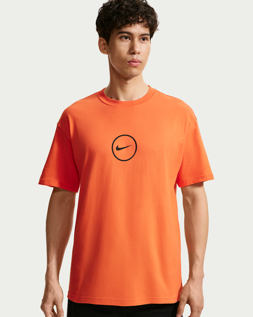 Nike Men's Basketball T-Shirt - Turf Orange