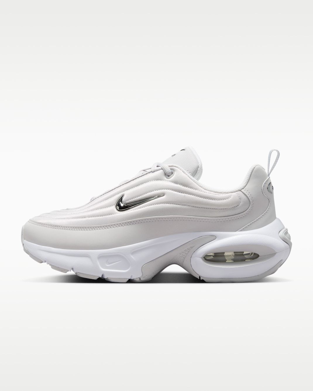 Nike Air Max Portal SE Women's Shoes - White/White/Vast Grey/Metallic Silver