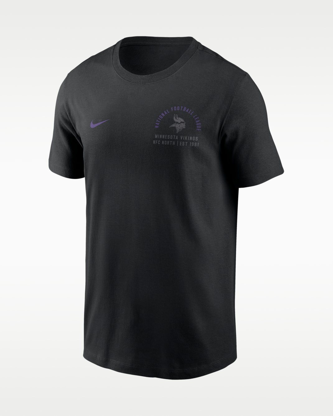 Minnesota Vikings Essential Men's Nike NFL T-Shirt - Black