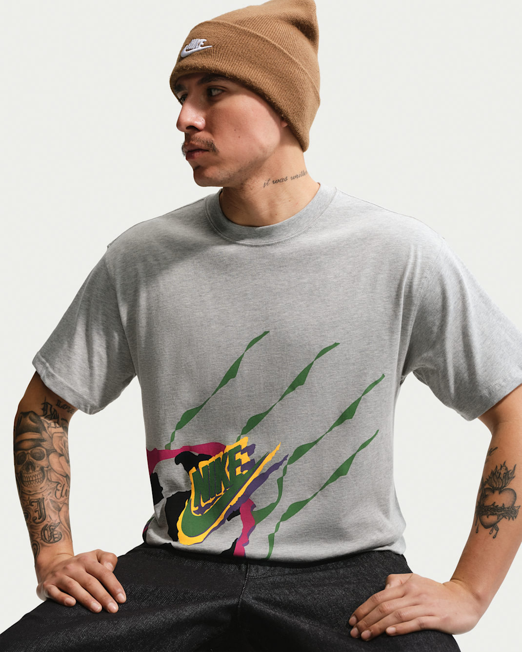 Nike Sportswear Men's T-Shirt - Grey Heather