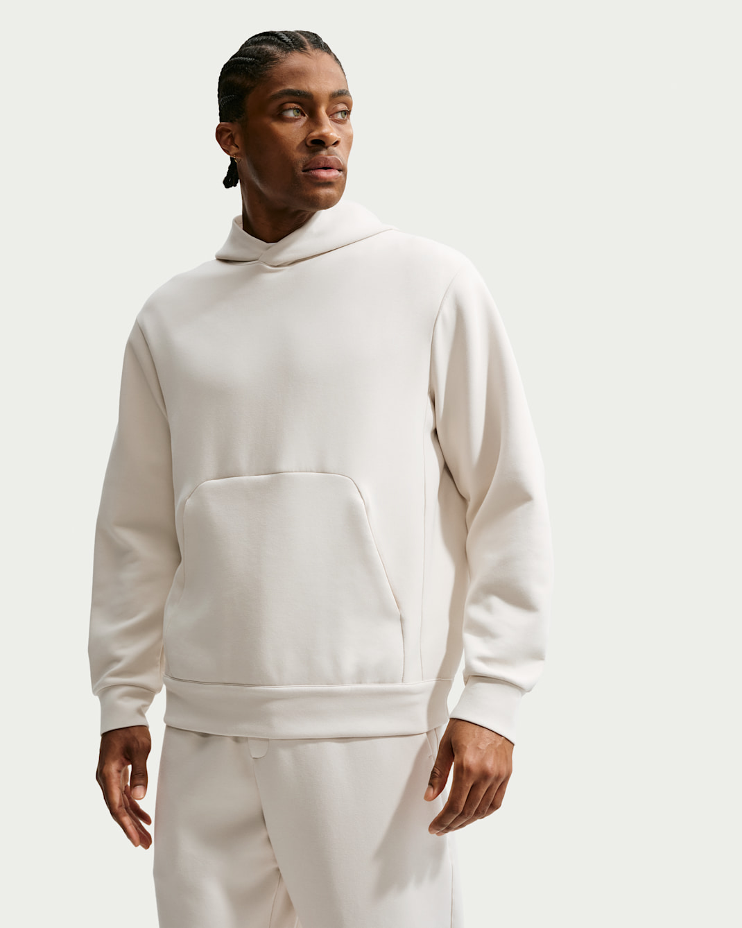 Sudadera con gorro sin cierre Dri-FIT para hombre Nike 24.7 ImpossiblySoft - Marrón verdoso claro/Vela/Mena de hierro claro
