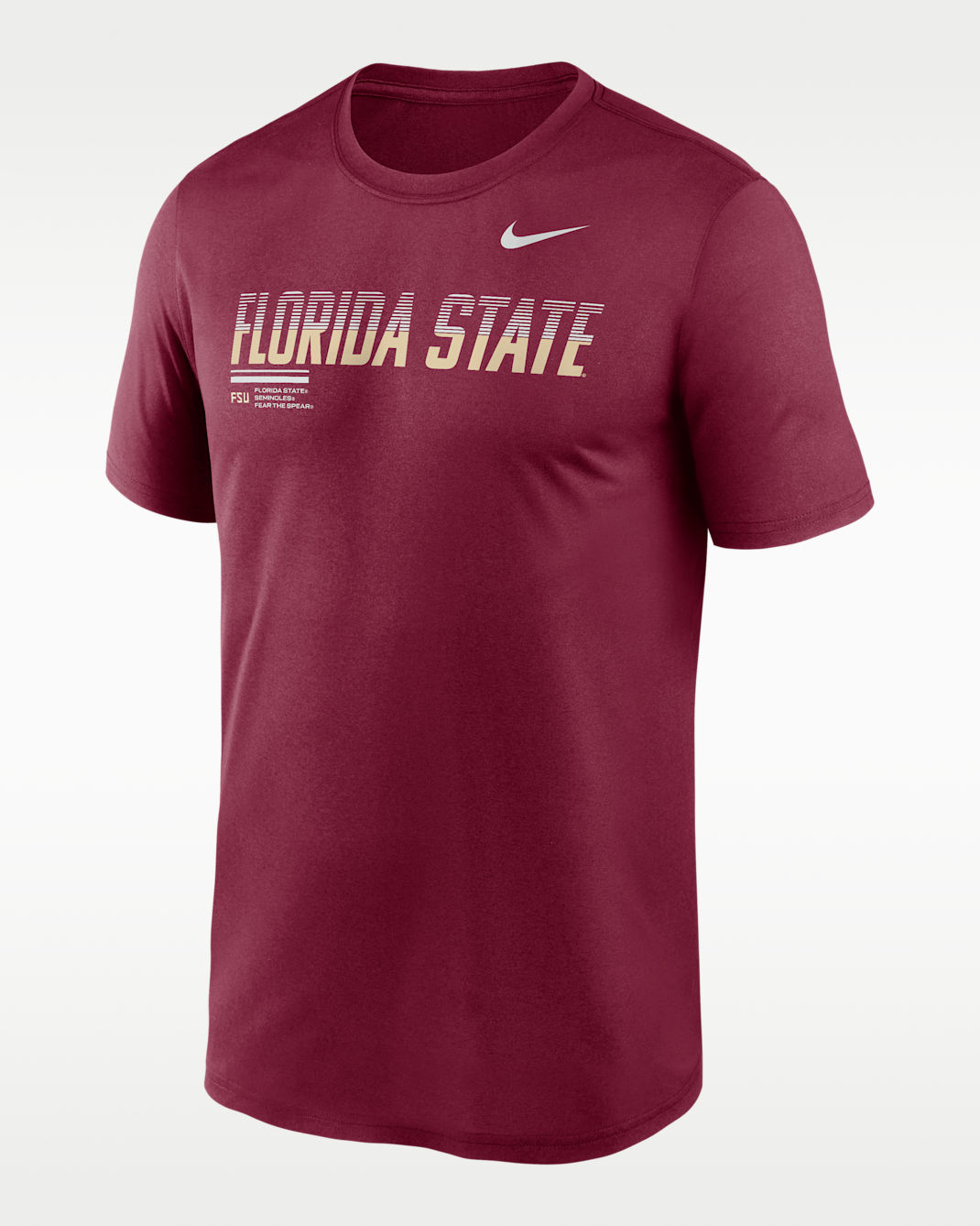 Florida State Sideline Legend Men's Nike Dri-FIT College T-Shirt - Team Maroon
