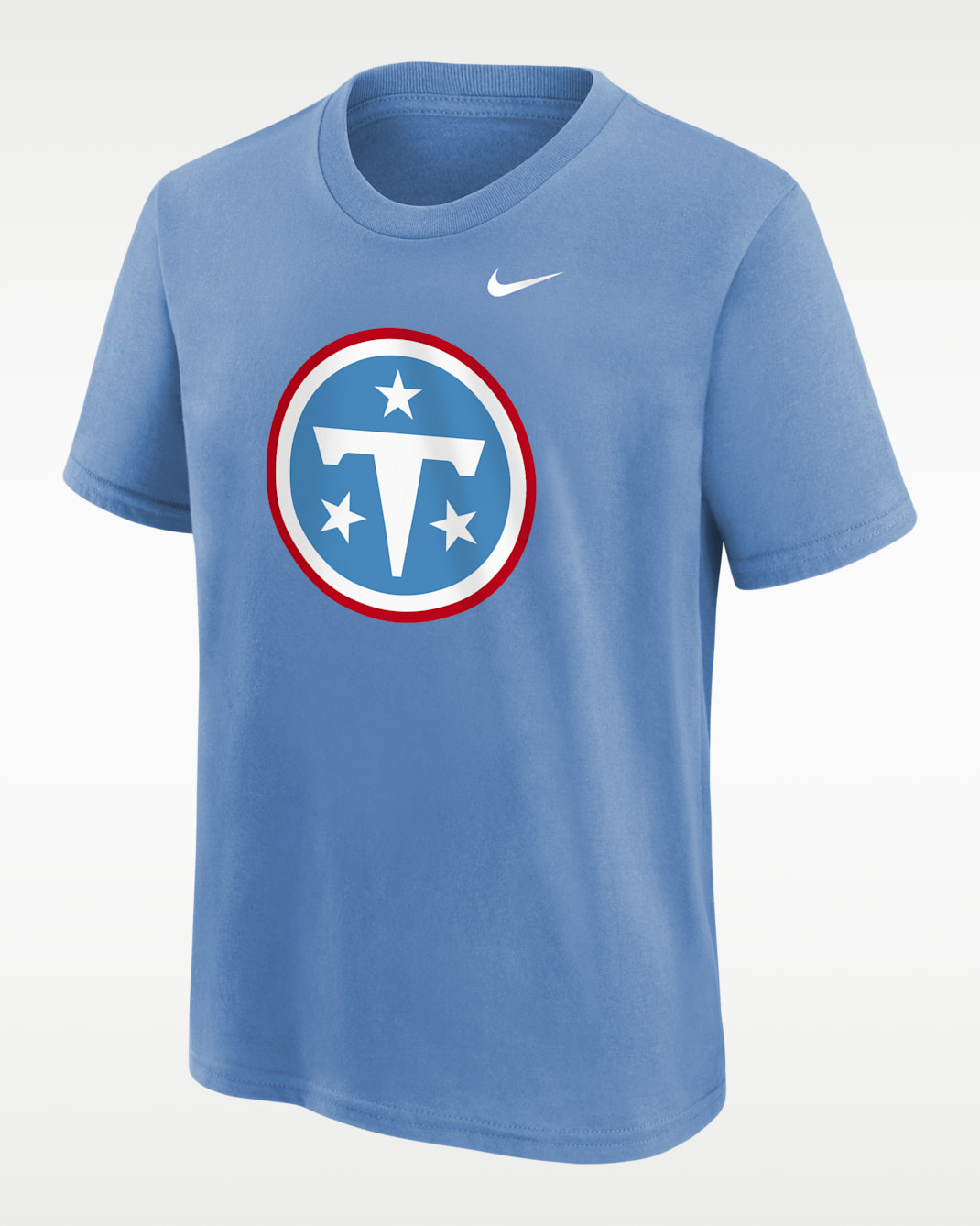 Playera de la NFL para niño talla grande Nike (Tennessee Titans) - Azul claro