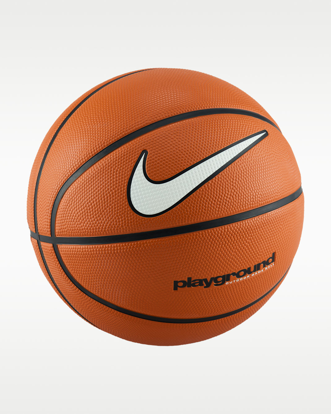 Nike Everyday Playground 8P Basketball (Deflated) - Dark Amber Court/Black/White