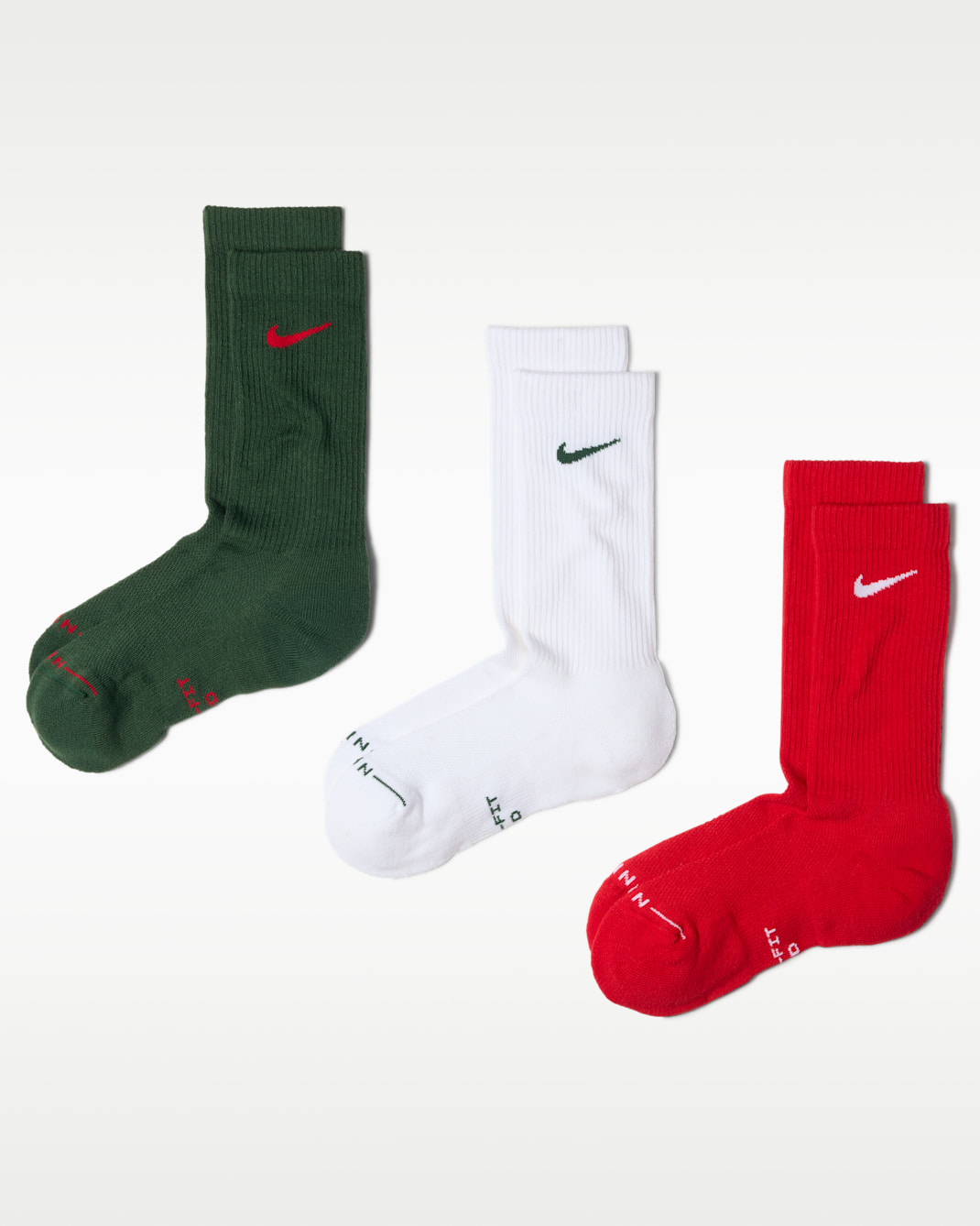 Nike Everyday Elevated Crew Çoraplar (3 Çift) - Multi-Color