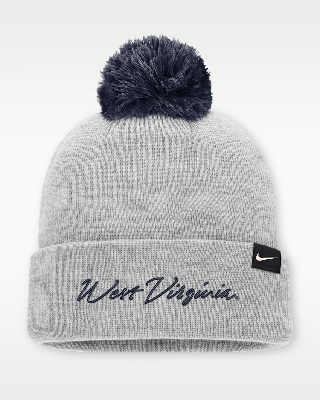 West Virginia Peak Men's Nike College Cuffed Beanie
