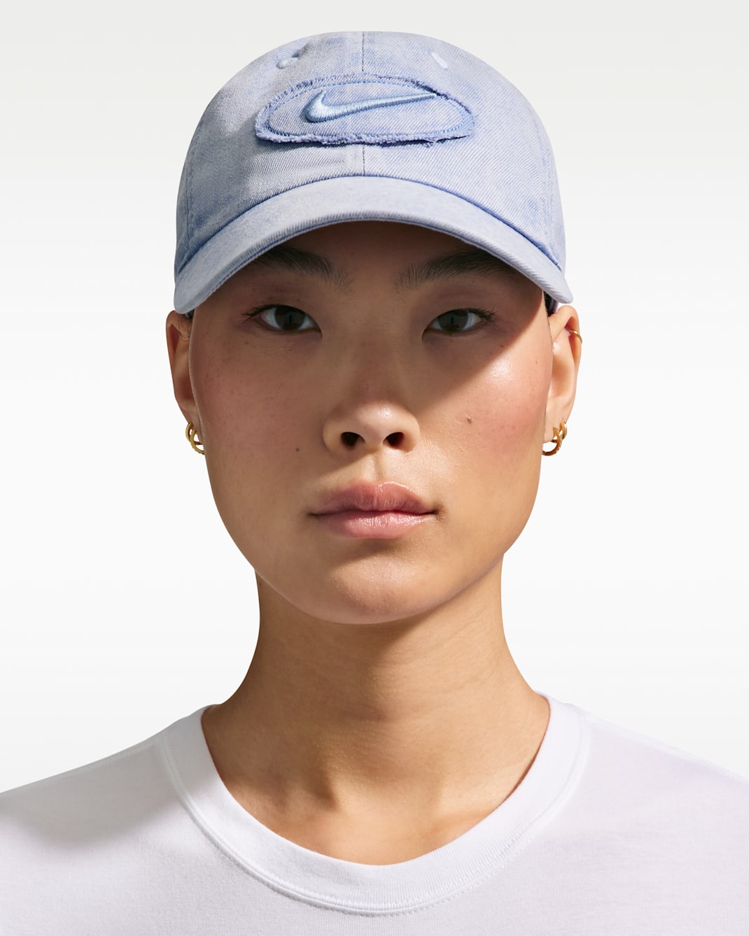 Nike Club Unstructured Denim Patch Cap