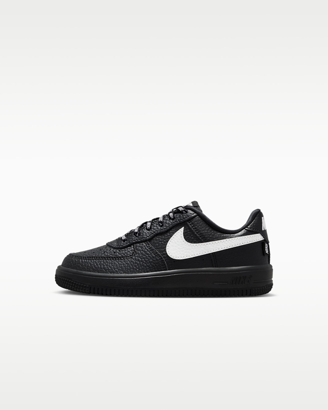 Nike Force 1 Low Little Kids' Shoes - Black/Sail