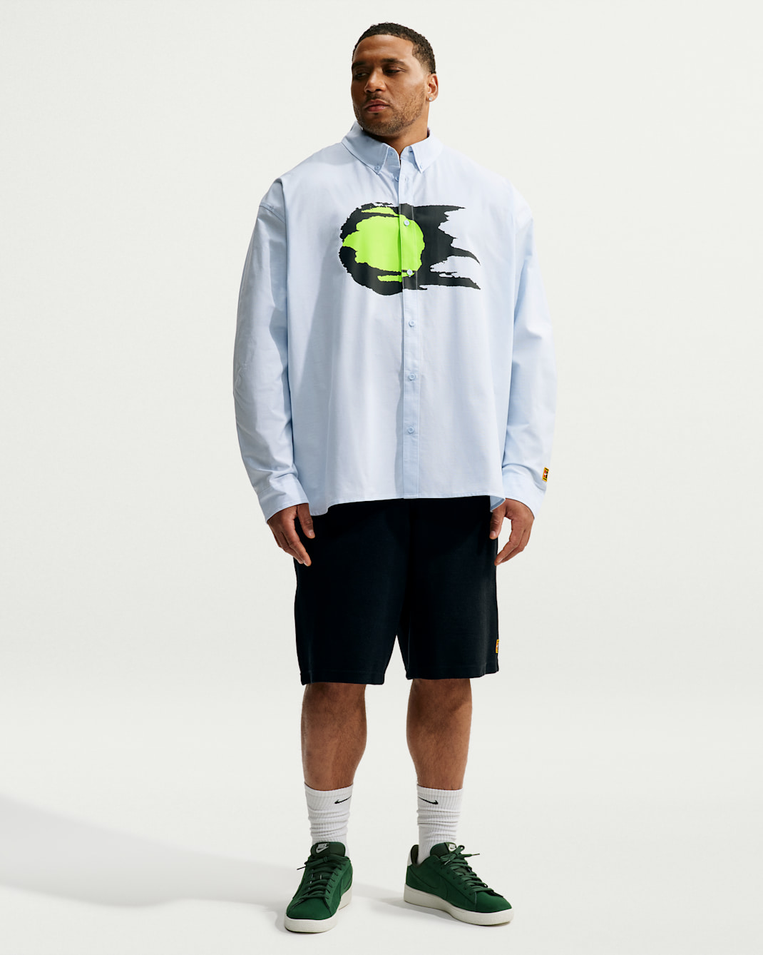 Nike Club Rules Men's Long-Sleeve Oxford Top