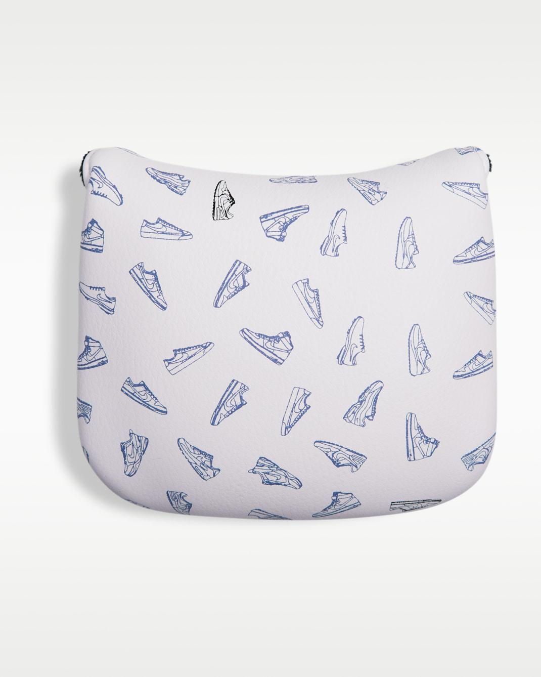 Funda para palo de golf putter tipo mallet Nike Tour - Blanco/Azul de trabajo/Azul marino universitario