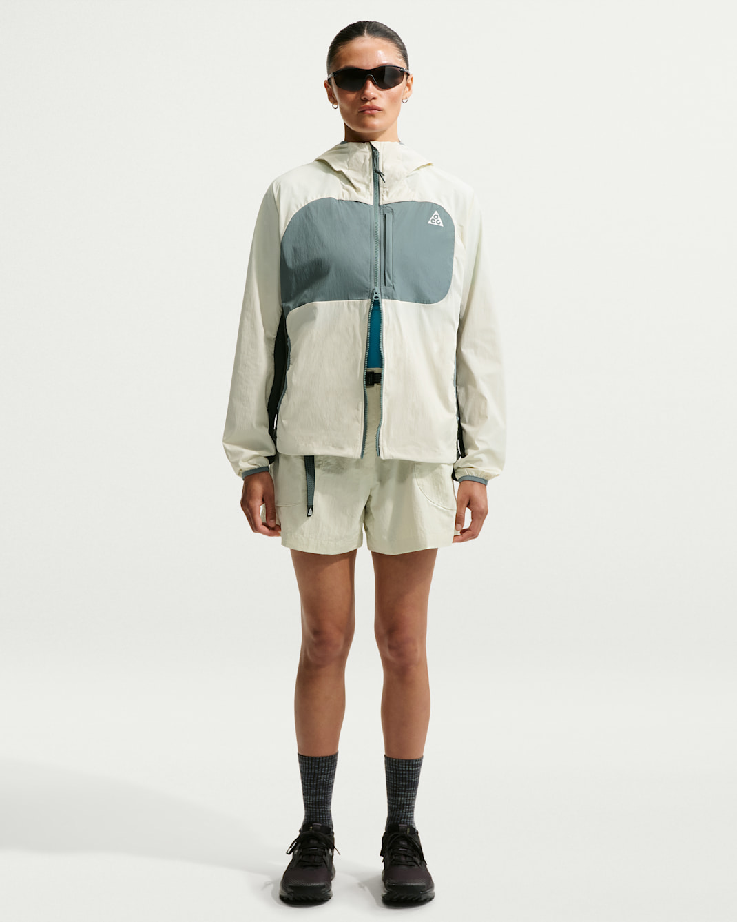 Nike ACG "Dolomiti" Women's Shorts - Sea Glass/Black Spruce/Black/Summit White