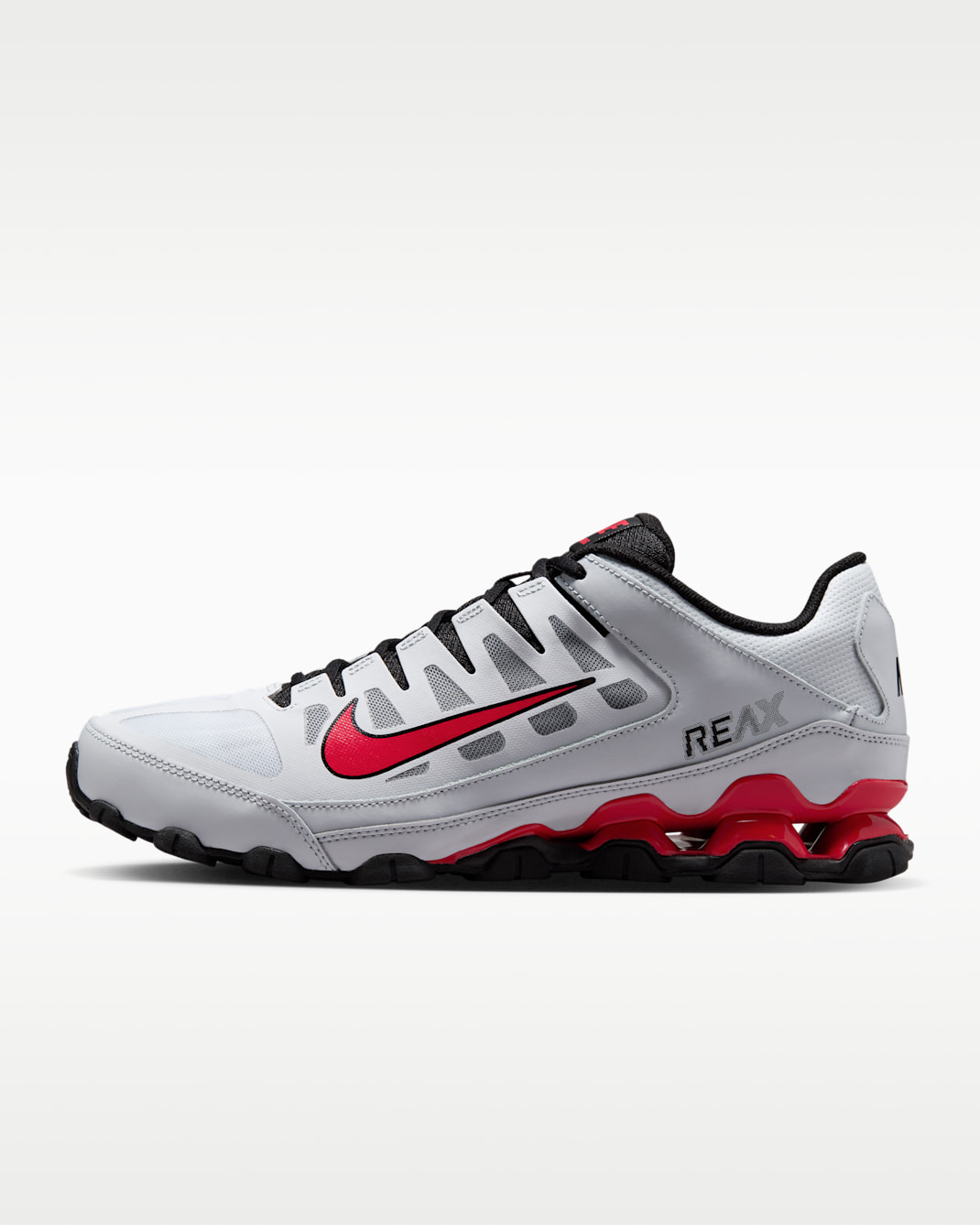 Nike Reax 8 TR work-outschoenen voor heren - Pure Platinum/Zwart/University Red