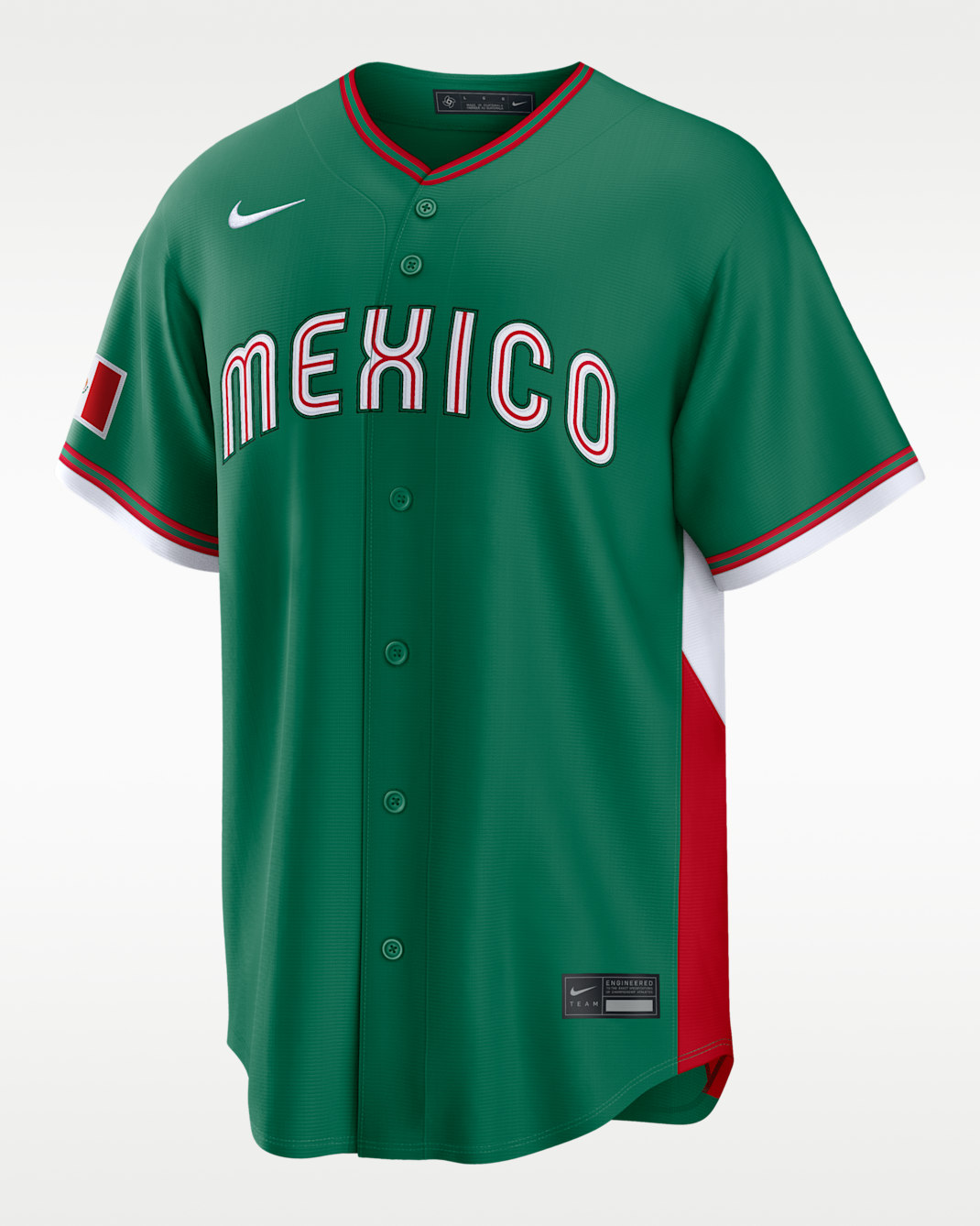 Andrés Muñoz Mexico National Baseball Team 2026 World Baseball Classic Men's Nike Stadium Jersey - Green