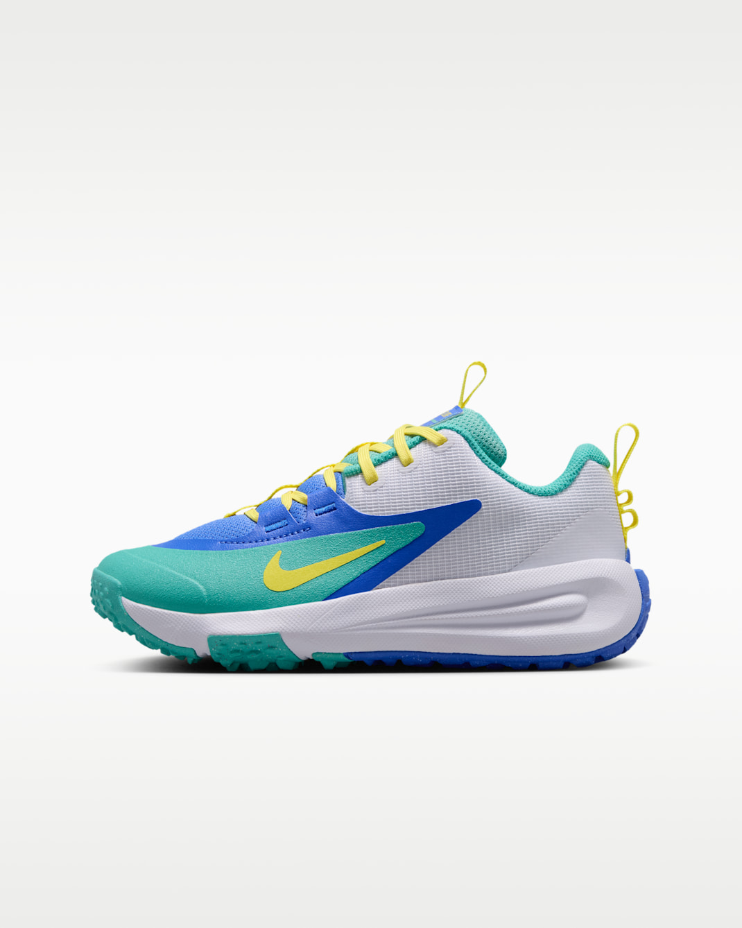 Nike Cross Turf Big Kids' Shoes - Washed Teal/Light Racer Blue/Old Royal/Sonic Yellow