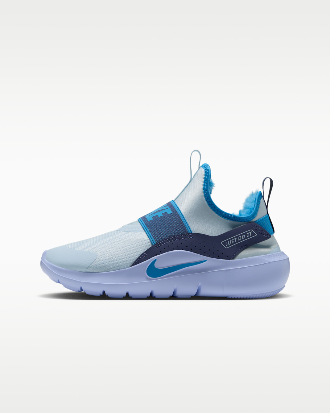 Nike Flex Runner Warm Older Kids' Running Shoes - Glacier Blue/Diffused Blue/Blue Tint/Light Current Blue