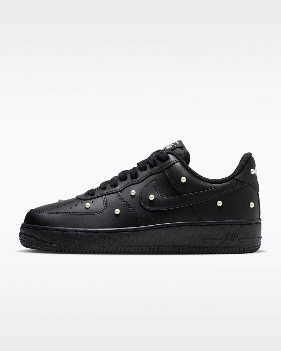 รองเท้าผู้หญิง Nike Air Force 1 '07 SE - ดำ/Metallic Summit White/ดำ