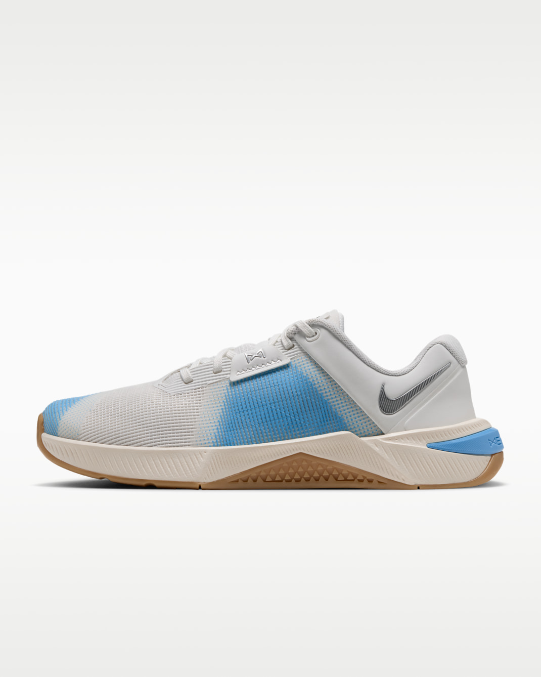 รองเท้าเทรนนิ่งผู้หญิง Nike Metcon 10 - Summit White/Baltic Blue/Pale Ivory/Metallic Silver
