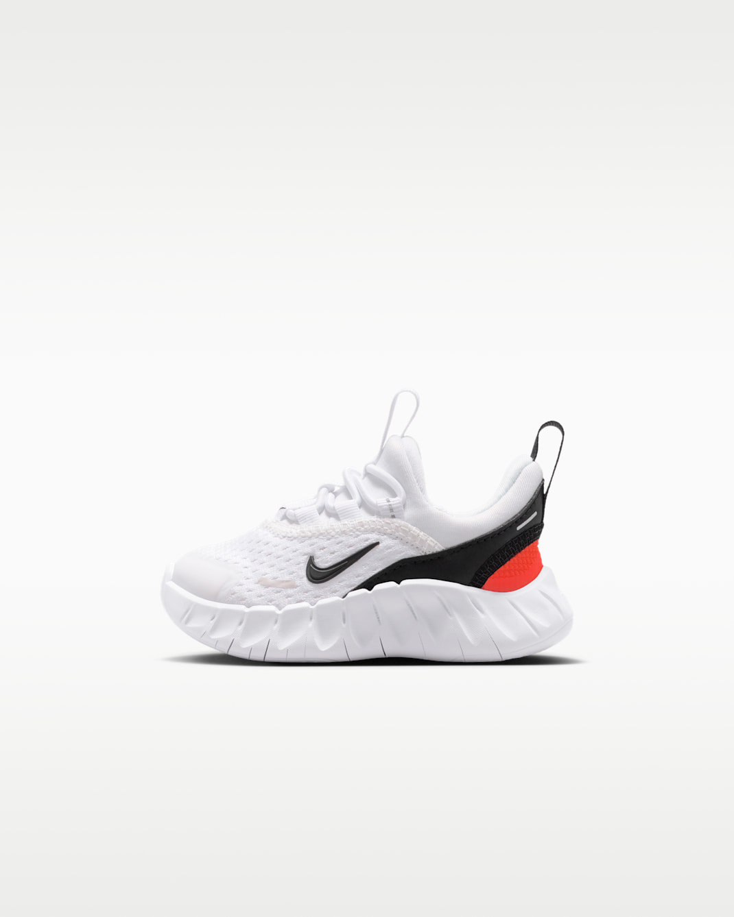 Nike Free Ride Baby/Toddler Shoes - White/Safety Orange/Black