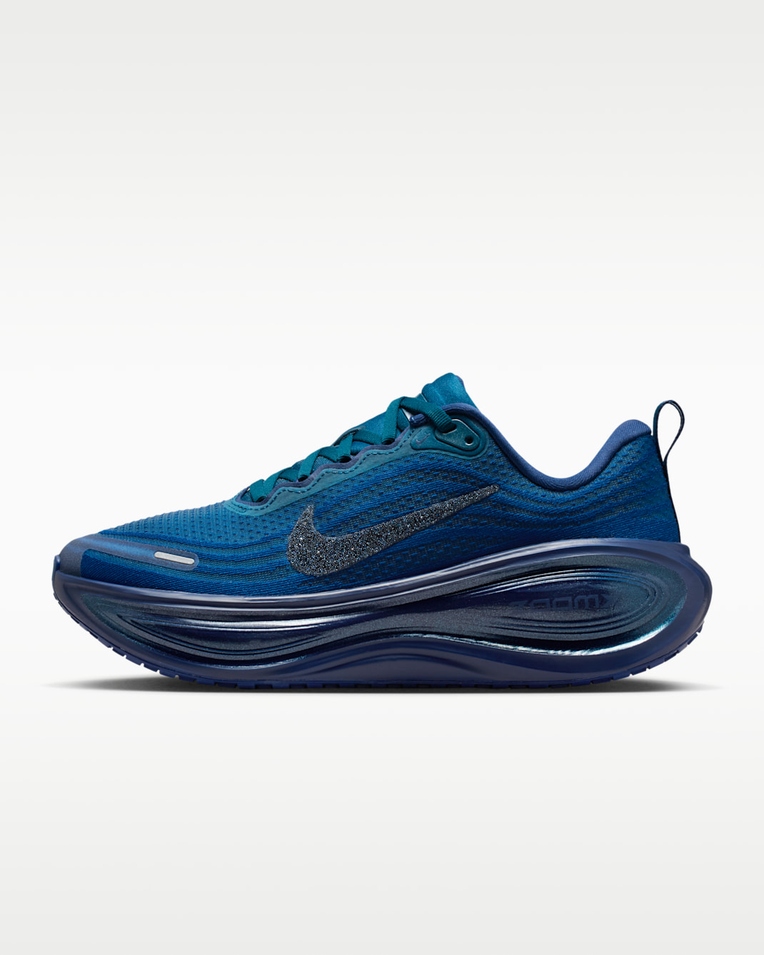 Nike Vomero Plus met Swarovski® kristallen hardloopschoenen voor dames (straat) - Blue Force/Blue Void