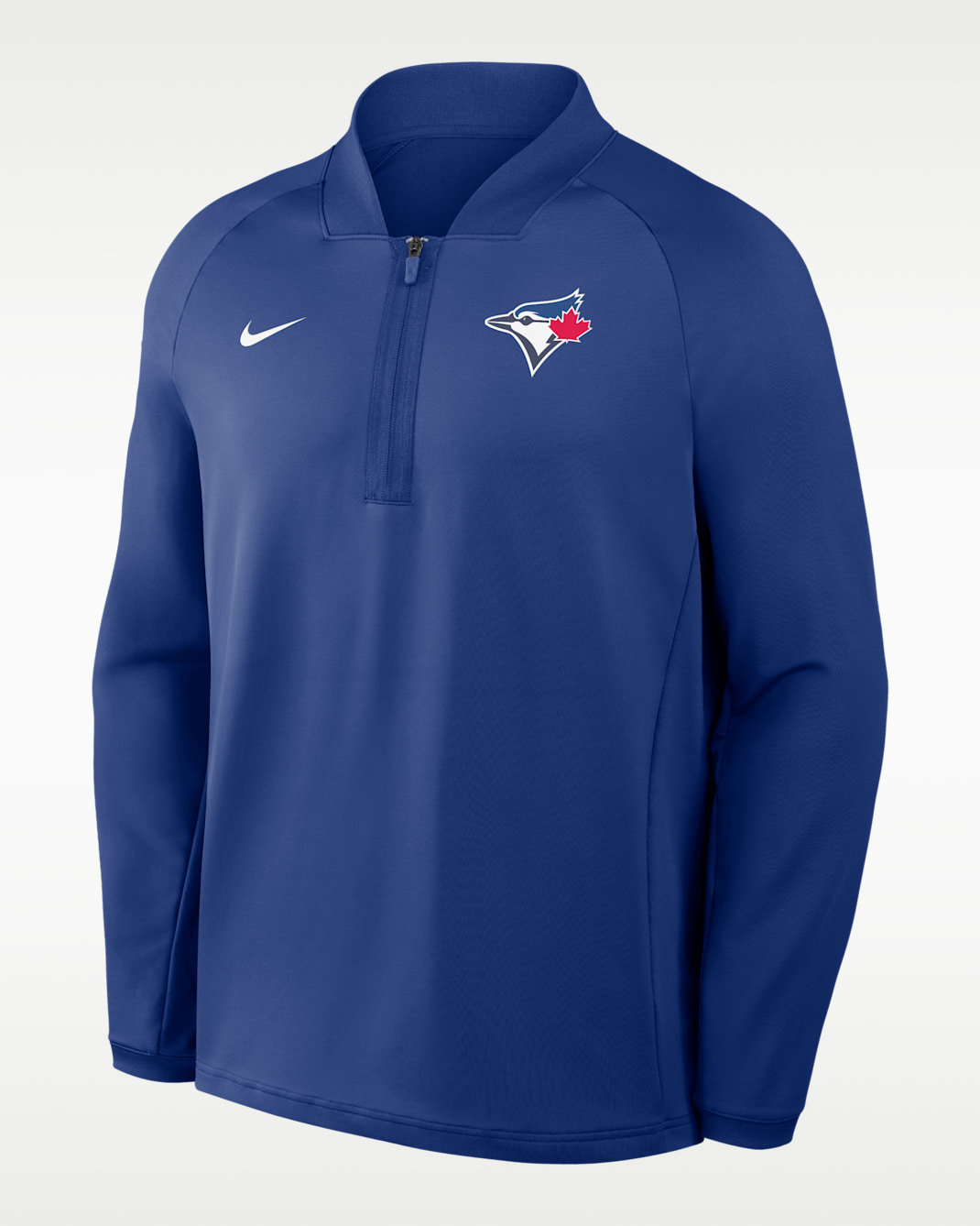 Toronto Blue Jays Authentic Collection Men's Nike Dri-FIT MLB 1/2-Zip Long-Sleeve Top - Royal