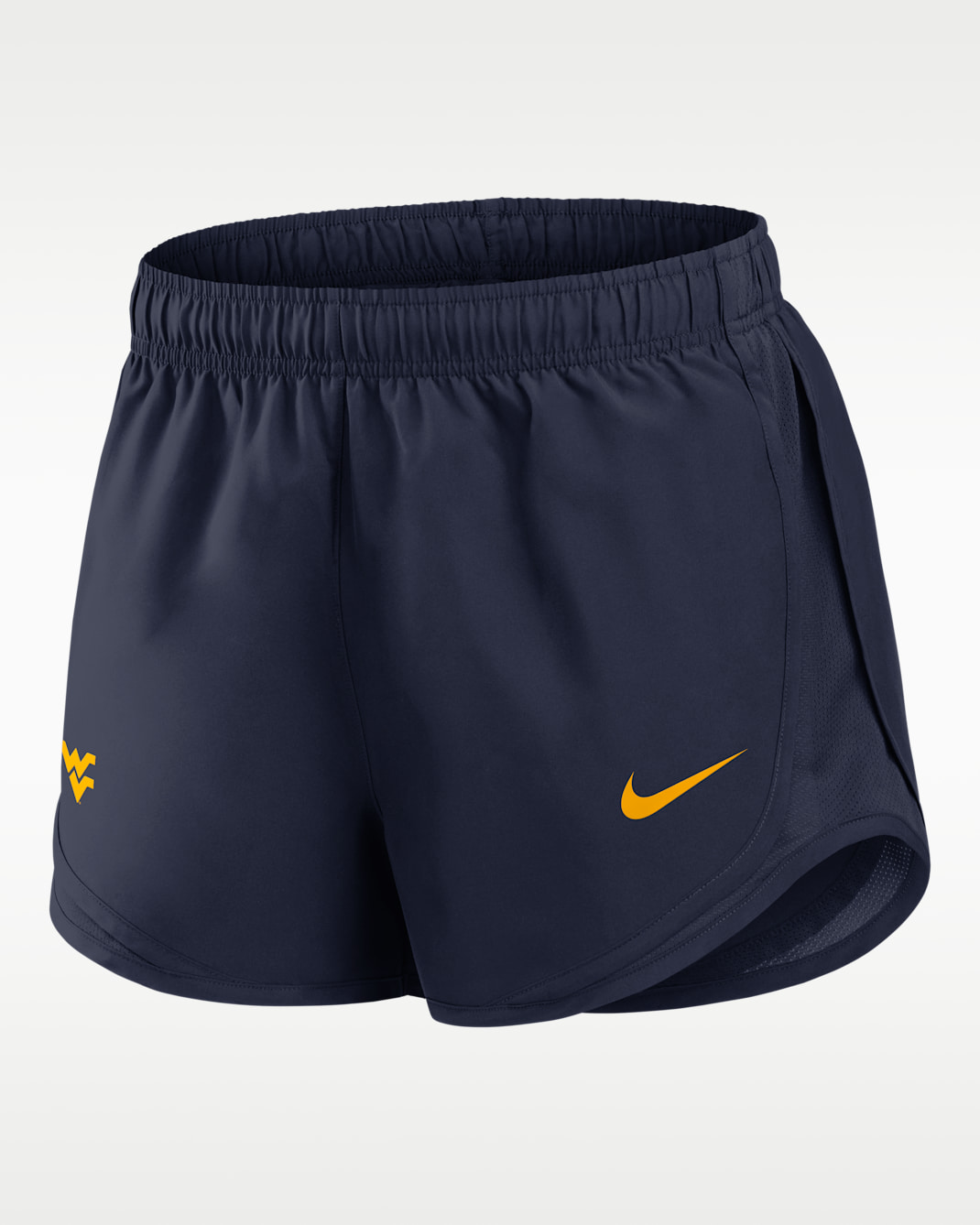 West Virginia Tempo Women's Nike Dri-FIT College Shorts - College Navy
