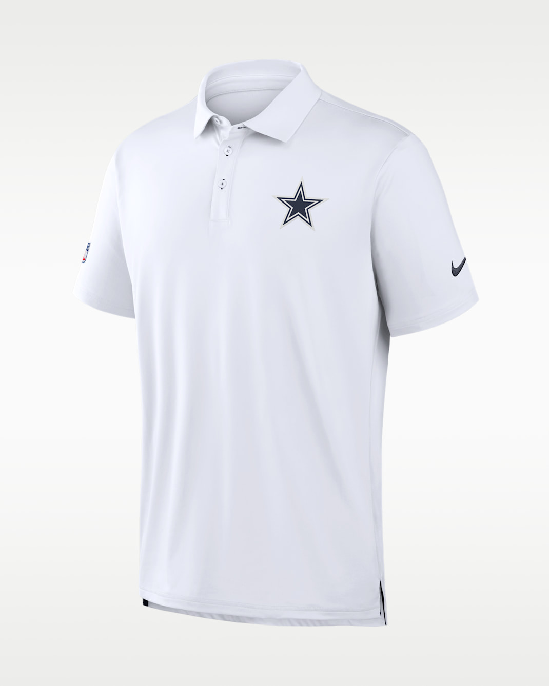 Dallas Cowboys Tour Men's Nike Dri-FIT NFL Polo - White