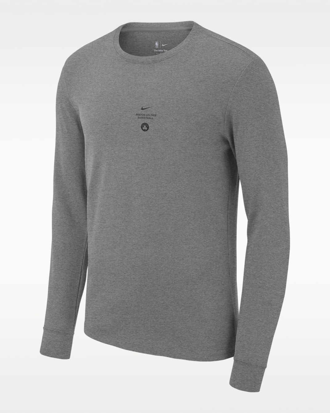 Boston Celtics Nike Men's NBA Long-Sleeve T-Shirt - Dark Grey Heather