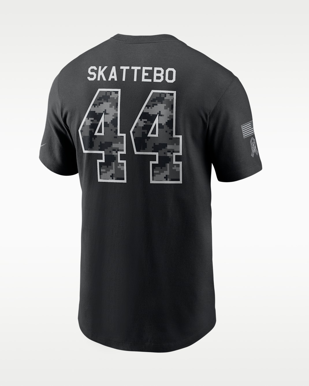 Cam Skattebo New York Giants Salute to Service Men's Nike NFL T-Shirt