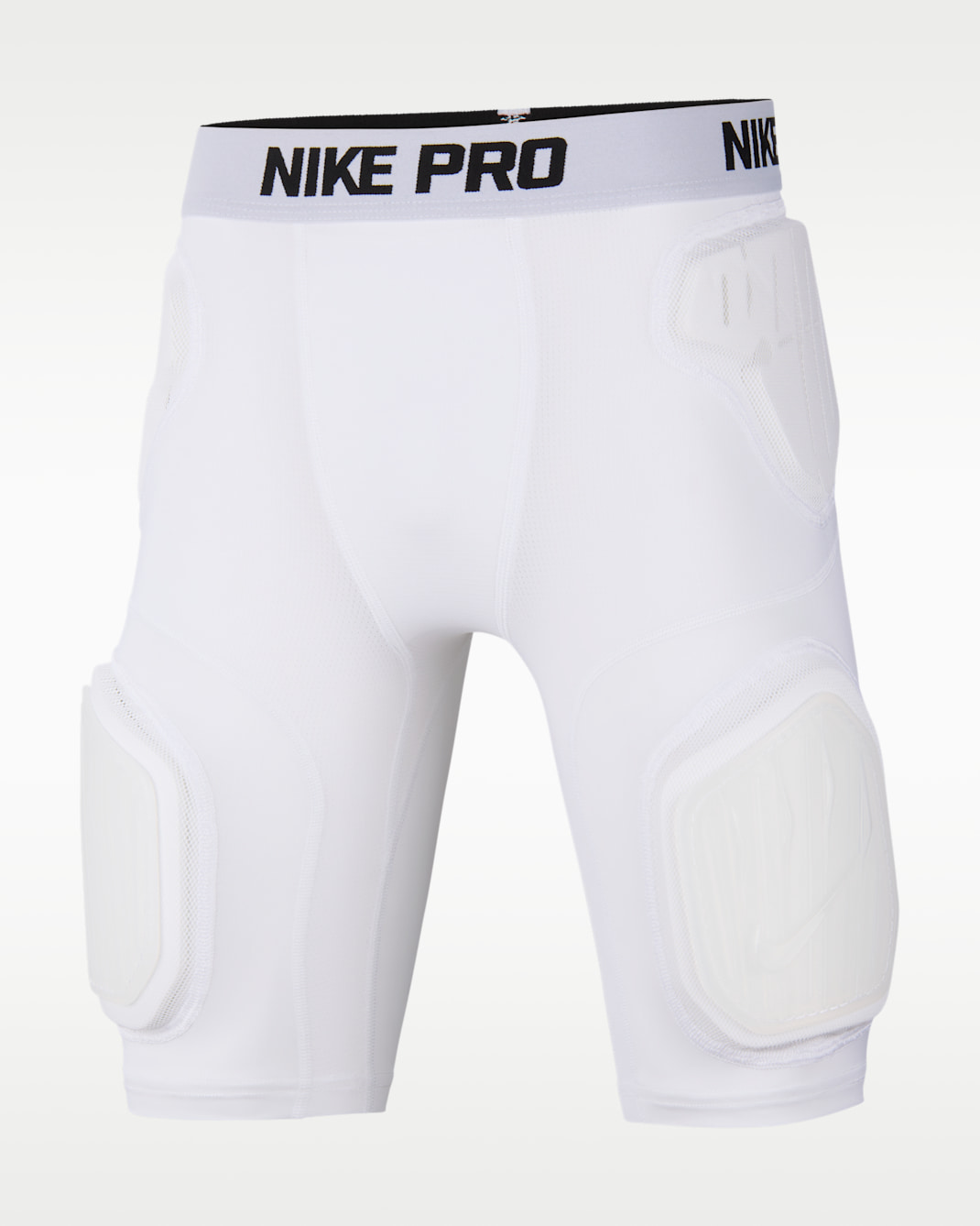 Nike Pro Big Kids' HyperStrong Hardplate Shorts - White