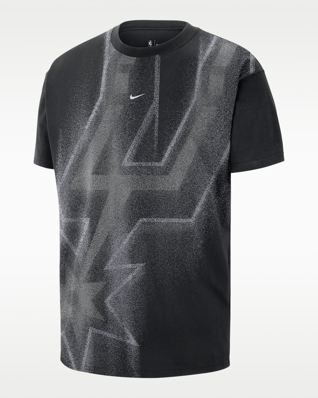 San Antonio Spurs Men's Basketball T-Shirt - Black