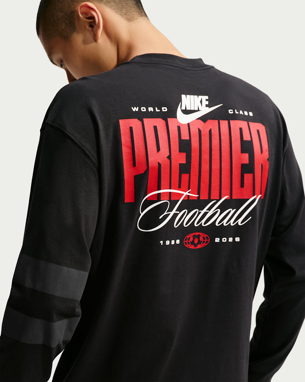 Nike Premier Men's Football Long-Sleeve T-Shirt - Black