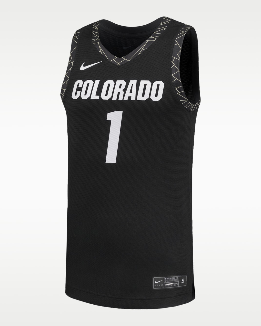 Colorado Men's Basketball Nike College Replica Jersey - Black