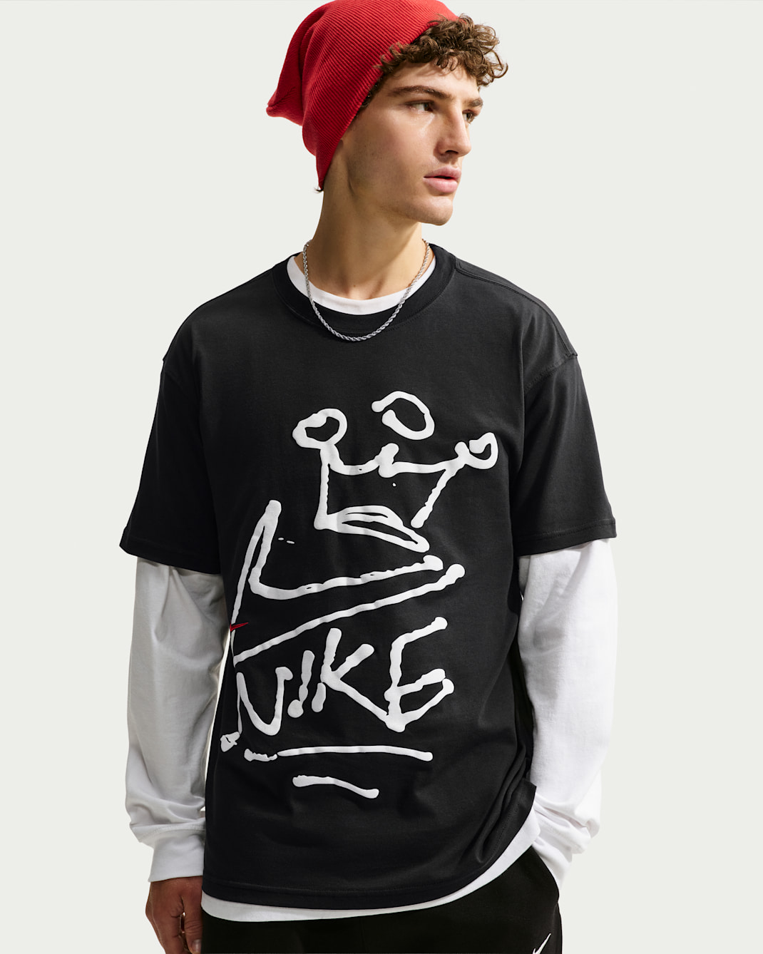Nike Sportswear T-skjorte til herre - Svart