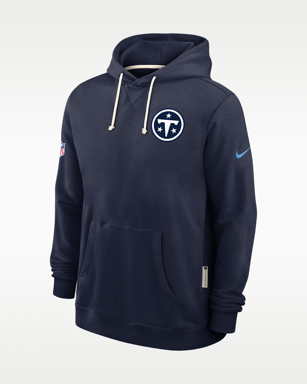 Tennessee Titans Rivalries Collection Sideline Men's Nike Dri-FIT NFL Pullover Hoodie - College Navy