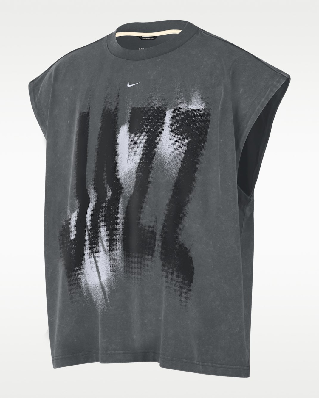 Utah Jazz Standard Issue Men's Basketball Sleeveless Top - Iron Grey/White