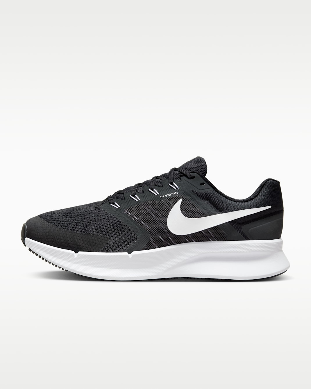 Nike Run Swift 3 Men's Road Running Shoes (Extra Wide) - Black/Dark Smoke Grey/White