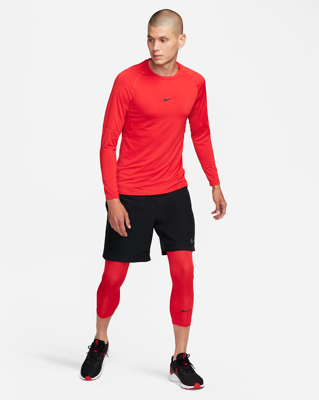 Nike Pro Men's Dri-FIT 3/4-Length Fitness Tights