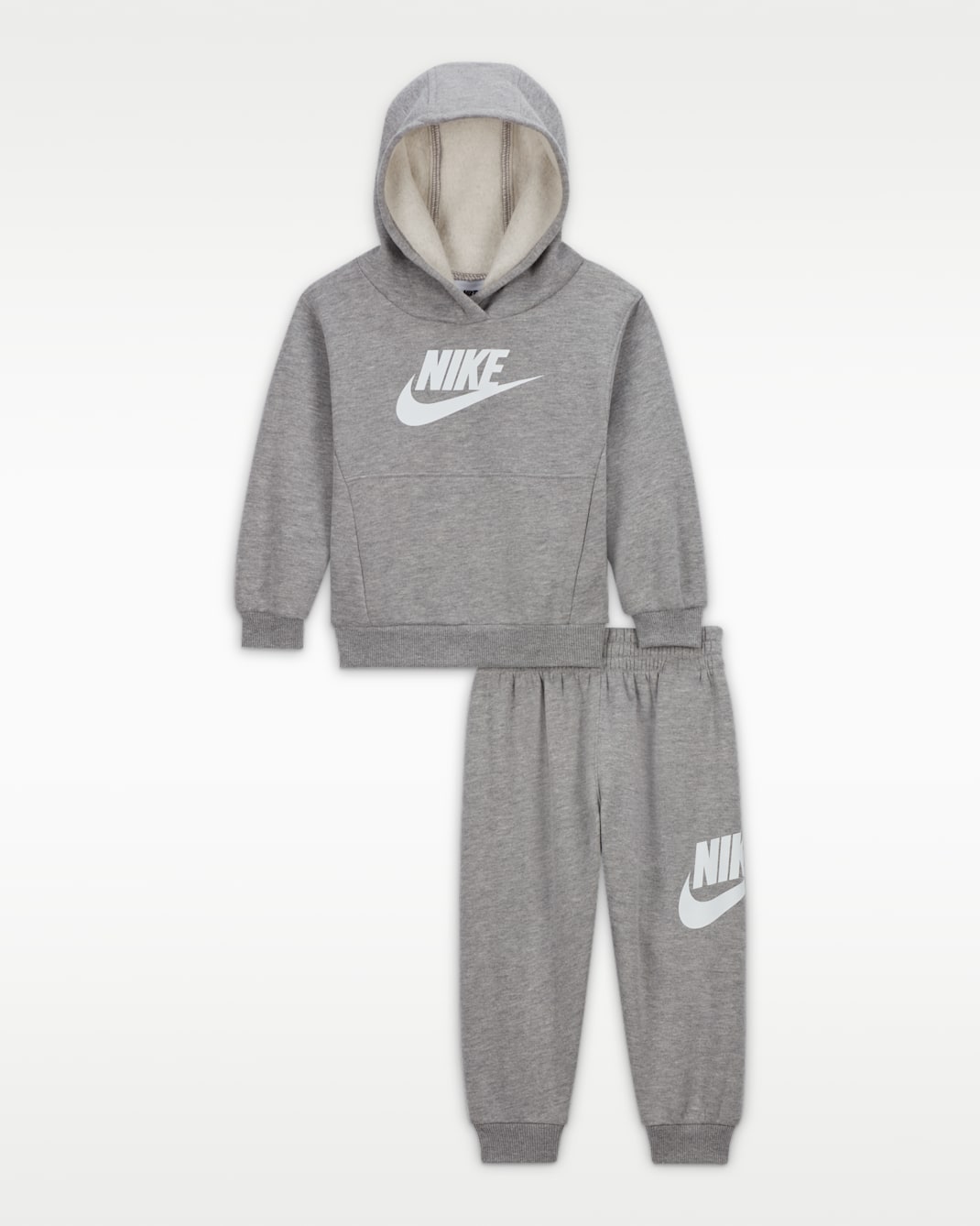 Nike Baby (12-24M) 2-Piece Club Fleece Set - Dark Grey Heather