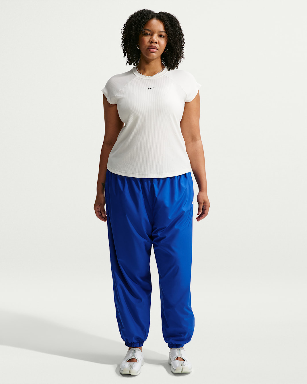 Nike Sportswear Women's Mid-Rise UV Joggers (Plus Size) - Old Royal/Sail