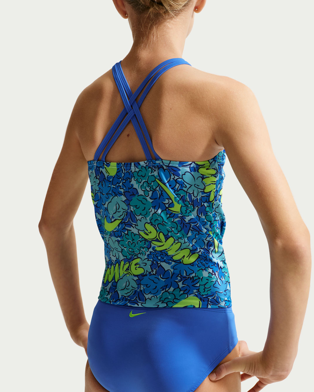 Nike Swim Big Kids' (Girls') Spiderback Tankini Set