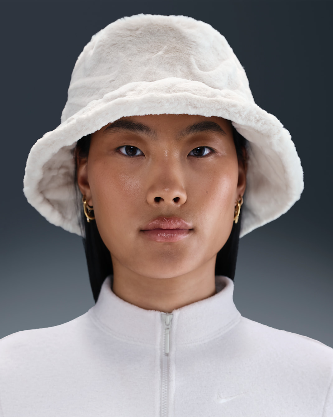 Nike Apex Faux Fur Bucket Hat - Phantom