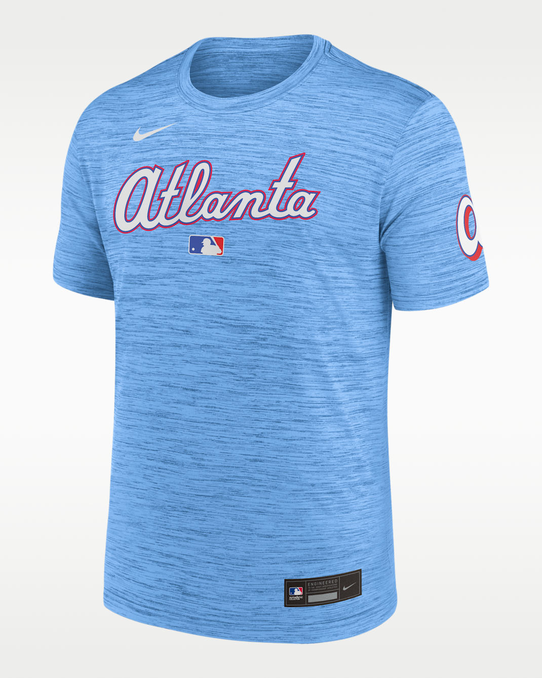 Atlanta Braves City Connect Velocity Men's Nike Dri-FIT MLB T-Shirt - Cobalt