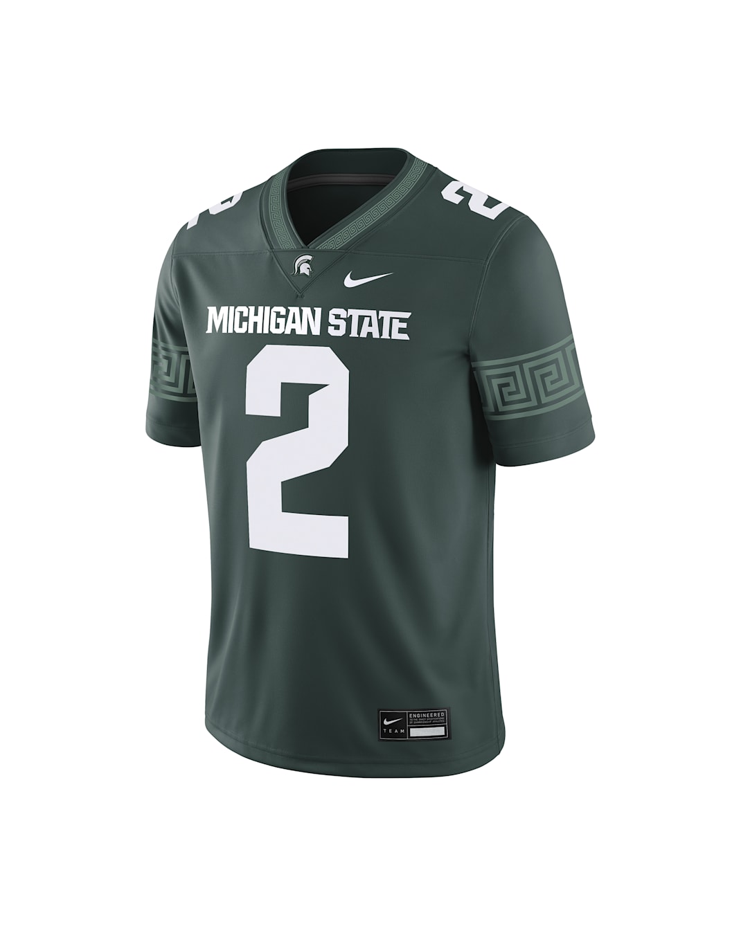 Aidan Chiles Michigan State Men’s Nike Dri-FIT College NIL Game Jersey - Green