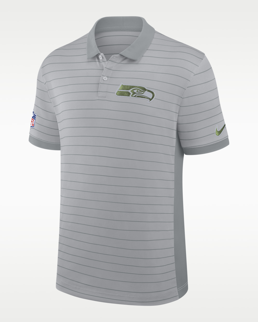 Seattle Seahawks Rivalries Collection Sideline Victory Men's Nike Dri-FIT NFL Polo - Grey