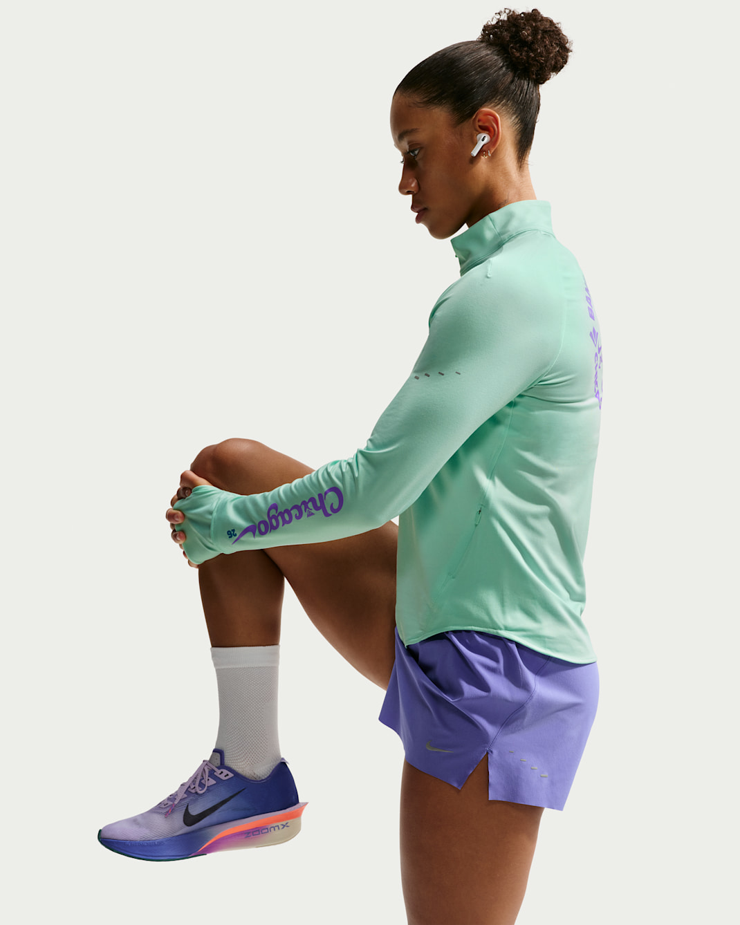Nike Swift Women's Dri-FIT UV Protection 1/2-Zip Running Top