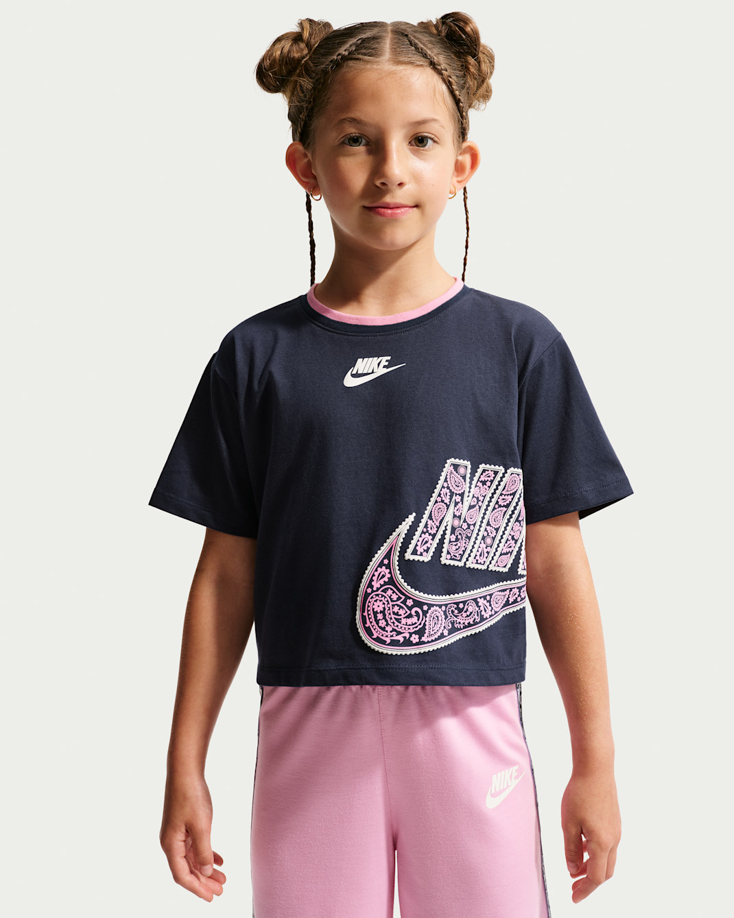 Nike Retro Remix Little Kids' T-Shirt - Midnight Navy