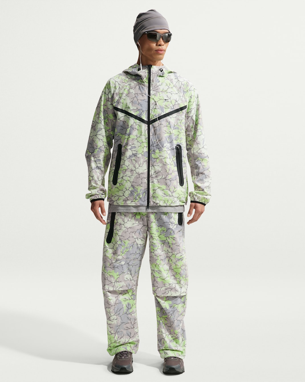 ナイキ テック メンズ Dri-FIT ウーブン パンツ - クリーム2/ブラック